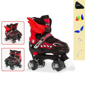 children-adjustable-skates-roller-skates-boys-girls-kids-roller-4-wheels-outdoor-sports-skates
