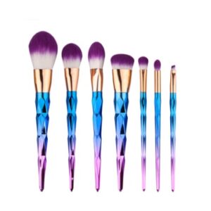 7-makeup-brushes-makeup-tools-diamond-makeup-brush-foundation-brush
