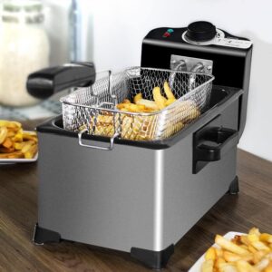 household-3l-french-fries-electromechanical-fryer