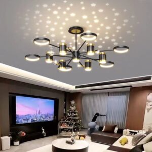 light-luxury-chandelier-nordic-star-lamp-combination-whole-house-package